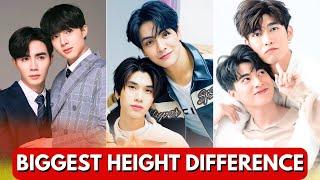 12 BL ACTORS WITH THE CUTEST HEIGHT DIFFERENCE 2024 || THAI BL ACTORS 2024