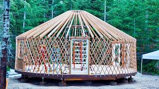 Rainier Outdoor Yurt Raising