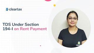 TDS under section 194-I on rent payment