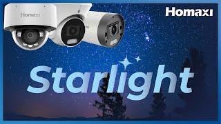 Experience Homaxi Starlight Technology: Illuminate Your Surveillance with Clarity!