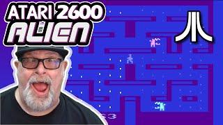 RETRO BLISS plays ALIEN for the ATARI 2600! Let's Go!