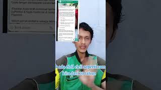 UNDANGAN DRIVER GOJEK BARU #ojol #gojek #shortvideo #shorts #viral #driveronline #tunjanganhariraya