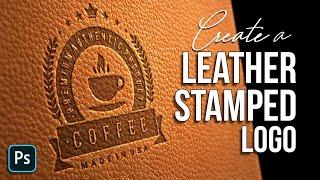 Photoshop: Create The Stamped Leather Effect.