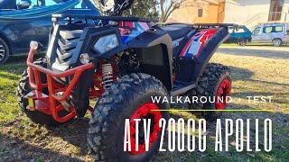 Quad 200cc Commander Apollo Motors ATV Tractor