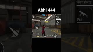 #freefire #garenafreefire #abhi 444