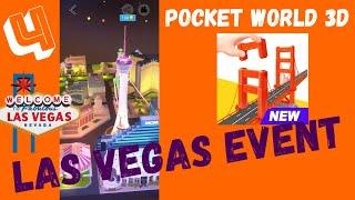 POCKET WORLD 3D. COMPLETE LAS VEGAS EVENT PART 4 Walkthrough