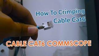 How To Crimping Cable Cat 6 CommScope