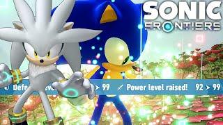 Sonic Frontiers: Max Level is BROKEN + Secret Dialogue! (Silver Reference)