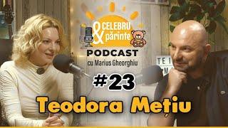 UNEORI FAMILIA E COȘUL NOSTRU DE GUNOI PENTRU NERVI | TEODORA MEȚIU | Celebru Și Părinte PODCAST #23