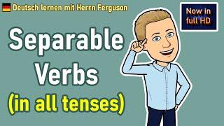 Grammar: Separable Verbs - Lesson 13 (GCSE/A2/Intermediate) (Deutschunterricht mit Herrn Ferguson)