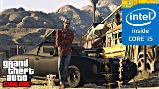 GTA 5 Online Without Graphics Card i5 3470 8GB Ram (Mansoor Benchmark)