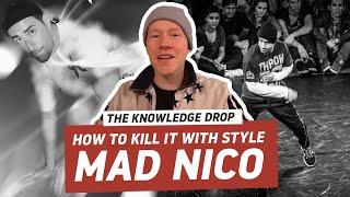 Mad Nico, Throwdown Rockers Sweden // THE KNOWLEDGE DROP | BBOY DOJO