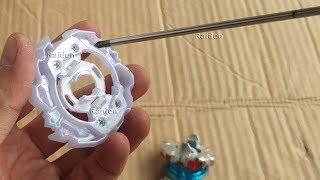 fixing the loose gachinko chip beyblade burst GT. memperbaiki gachinko chip yang kendor