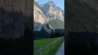 Switzerland - heavenly village scenery in switzerland #lauterbrunnen #nature #village #swissalps