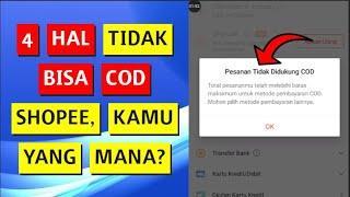 Penyebab dan Cara Mengatasi Tidak Bisa Belanja COD di Shopee