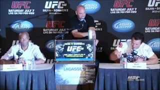 UFC  148   Silva vs  Sonnen II   Press Conference Highlights RUS 720