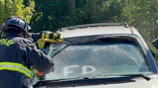 Auto Extraction Demonstration by Whippany Fire & Rescue 10/1/23