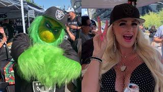 RAIDERS TAILGATE PARTY: THE DIFFERENCE BETWEEN OAKLAND AND SIN CITY