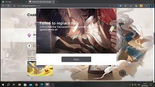 How to Fix "Failed to Replace Files" Honkai Star Rail