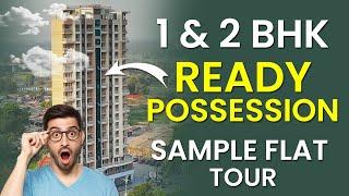 1 & 2 BHK Flat for Sale in Kalyan West | Sample Flat Video | Ready to Move Homes | Mohankheda Greens