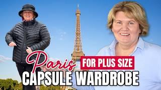 Paris Travel Capsule Wardrobe: Stylish Outfits for Plus-Size Women Over 50 