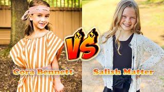 Cora Bennett VS Salish Matter Transformation  From Baby To 2024