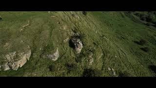 Cleeve Hill near Cheltenham 4K drone footage