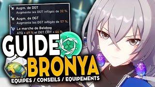 MEILLEUR SUPPORT DU JEU ! Guide Bronya Teams, Reliques & Cones de Lumière ! | Honkai Star Rail