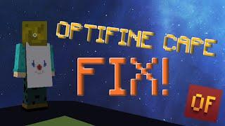 Optifine Cape Not Showing? Fix!