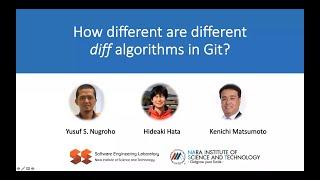 How different are different diff algorithms in Git?