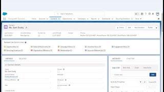 Salesforce Lightning 201-4a: Modifying Related List Quick Links