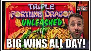 BIG WIN! TRIPLE FORTUNE DRAGON UNLEASHED IS OUTSTANDING!