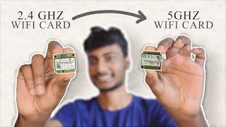 How To Upgrade 2.4 GHz Wifi Card To 5 GHz | Increase Wifi Speed of Your Old Laptop