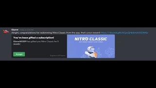 I Claimed Discord Nitro Classic (Again) From Discord Nitro & Boosts - Earn Free Rewards App!