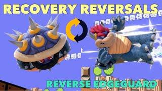 Bowser Recovery Reversals (Reverse Edgeguard) Tech Guide & Showcase