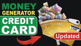 FREE CREDIT CARD GENERATOR (With Real Money) VCC Generator Unlock Pin Trick