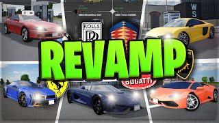 Playing The ORIGINAL GREENVILLE REVAMP! (ALL REAL CARS)