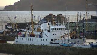 Scillonian III move to Drydock 9 Nov 2022