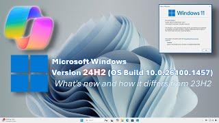 Windows 11 24H2. What's new, and how it differs from 23H2.