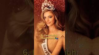 Top 10 Most Beautiful Miss Universes #shorts