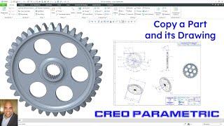 Creo Parametric - Reusing a Part and its Drawing