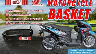 (BKP) Bakul BKP MODENAS KARISMA 125S + cara untuk memasang BKP Basket MODENAS KARISMA 125S