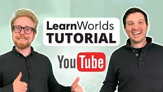 Learnworlds Tutorial: How to Add A Video Hosted Elsewhere (YouTube or Vimeo) in LearnWorlds