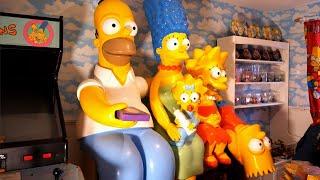 IS THIS GUYS THE SIMPSONS BIGGEST FAN? (Amazing Collectors)