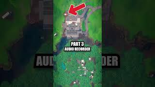 Fortnite Doctor Slone Audio Recorder Part 3 Location! #fortnite #shorts