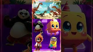 Kung Fu Panda  Boxyboo Inside Out 2  Minions Dance Transform #tileshop  #coffindance