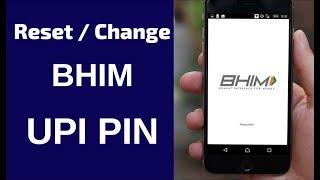 Reset/Change BHIM UPI PIN | Forgot UPI PIN
