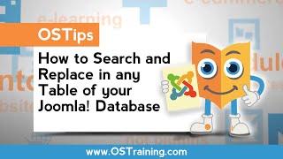 How to Search and Replace in any Table of your Joomla! Database