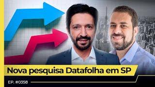 DATAFOLHA/SP: NUNES SE MANTÉM EM PRIMEIRO, MAS DIFERENÇA PARA BOULOS CAI - FLOW NEWS - #358 #FN