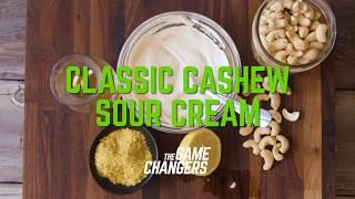 Classic Cashew Sour Cream | The Game Changers